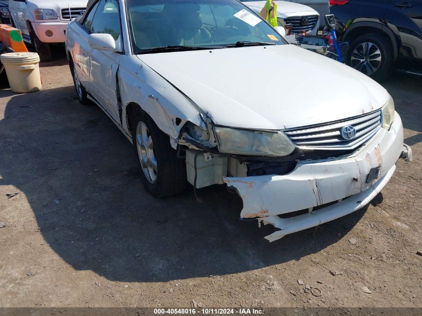 2002 Toyota Camry Solara Sle V6 VIN: 2T1FF28P92C601227 Lot: 40548016