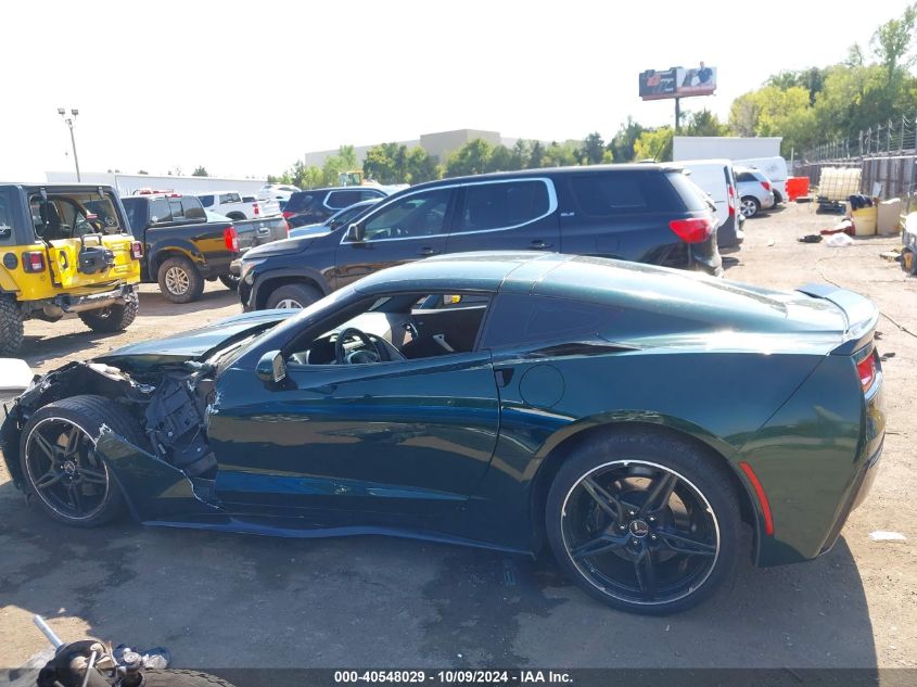 2014 Chevrolet Corvette Stingray Z51 VIN: 1G1YM2D75E5128926 Lot: 40548029