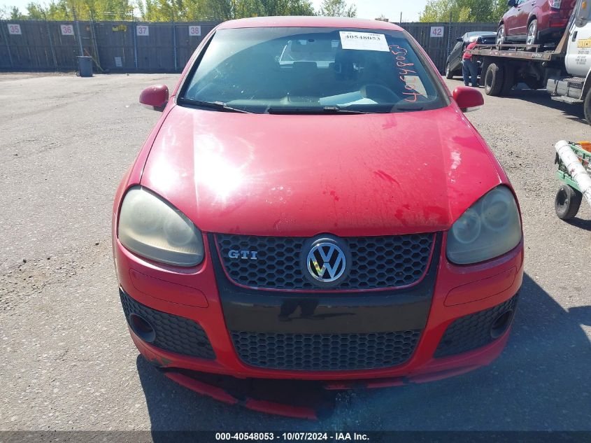 2009 Volkswagen Gti 2-Door VIN: WVWFV71K39W104349 Lot: 40548053