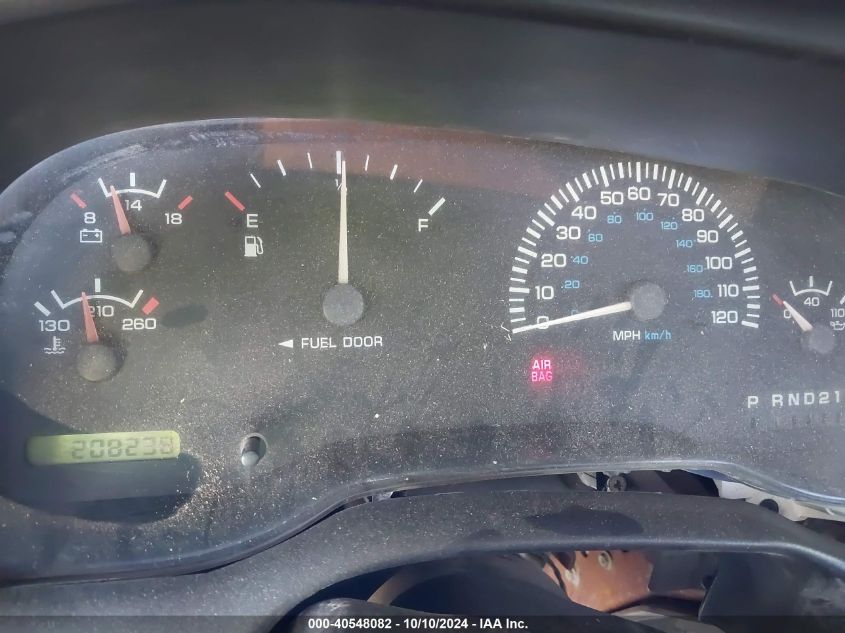 1998 Dodge Ram 1500 St/Ws VIN: 1B7HC16X4WS735579 Lot: 40548082