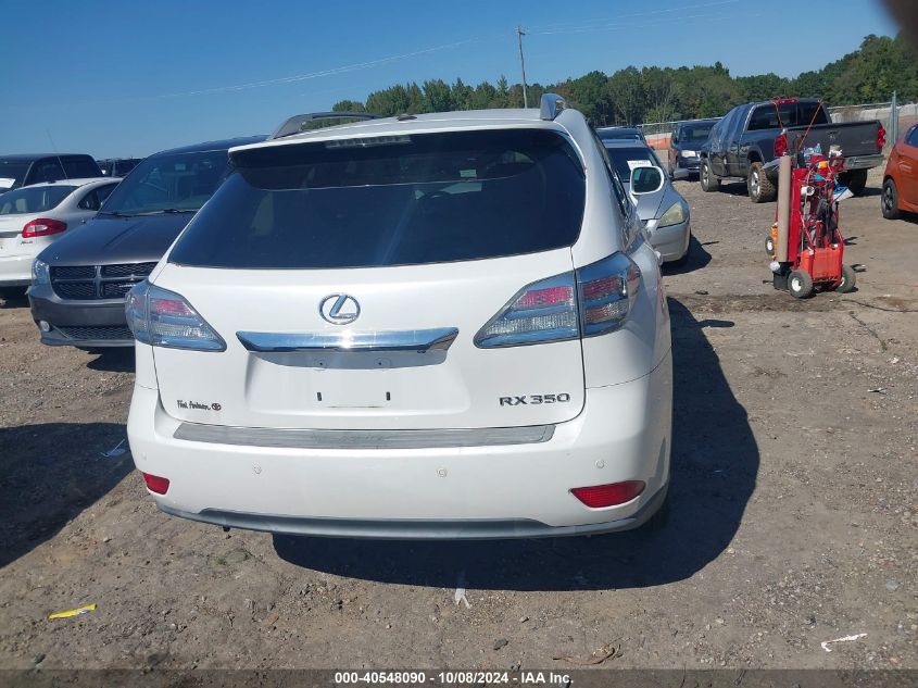 2011 Lexus Rx 350 VIN: 2T2ZK1BA2BC050948 Lot: 40548090