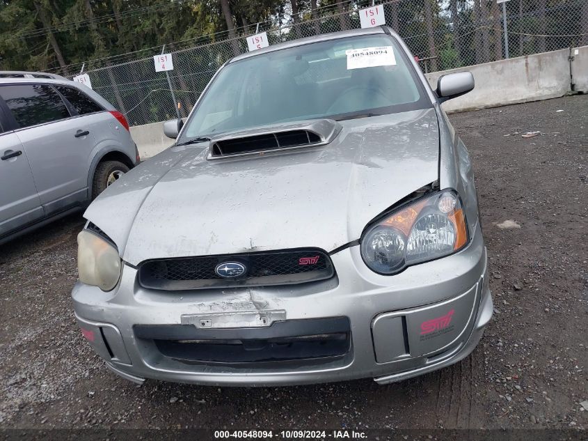 2005 Subaru Impreza Wrx Sti Wrx Sti VIN: JF1GD70645L506961 Lot: 40548094