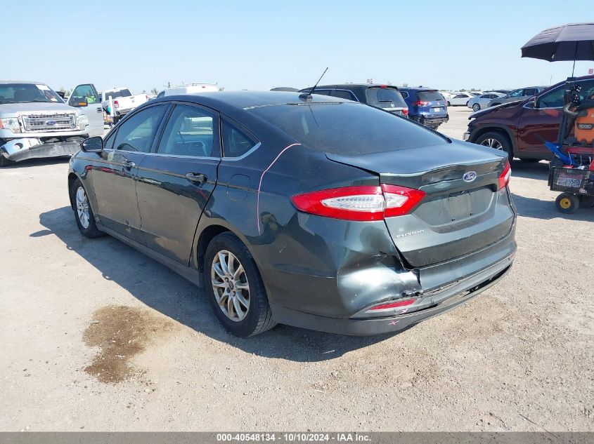 2015 FORD FUSION S - 1FA6P0G7XF5106725