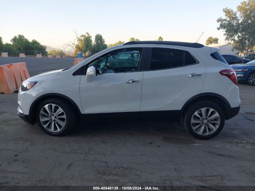 2019 Buick Encore Fwd Preferred VIN: KL4CJASB3KB723423 Lot: 40548139