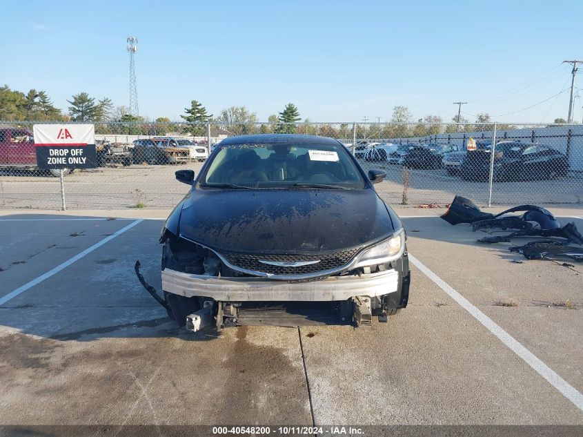 2015 Chrysler 200 Limited VIN: 1C3CCCAB7FN603713 Lot: 40548200