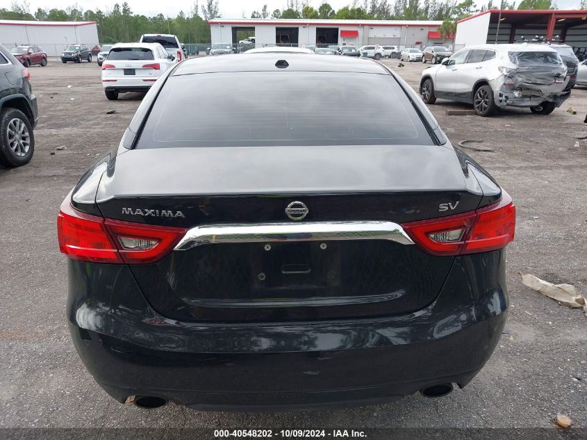 2018 Nissan Maxima 3.5S/Sv/Sl/Sr/Plat VIN: 1N4AA6AP3JC360613 Lot: 40548202