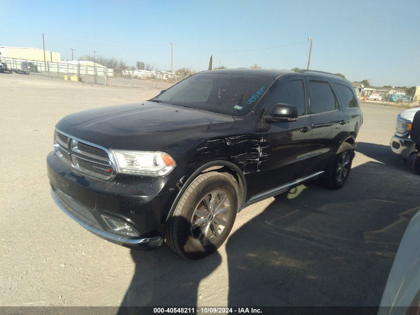 VIN 1C4RDHDG6GC301169 2016 Dodge Durango, Limited no.2