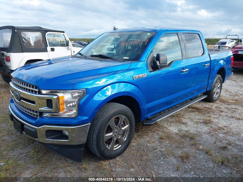 VIN 1FTEW1CPXLFC46638 2020 FORD F-150 XLT