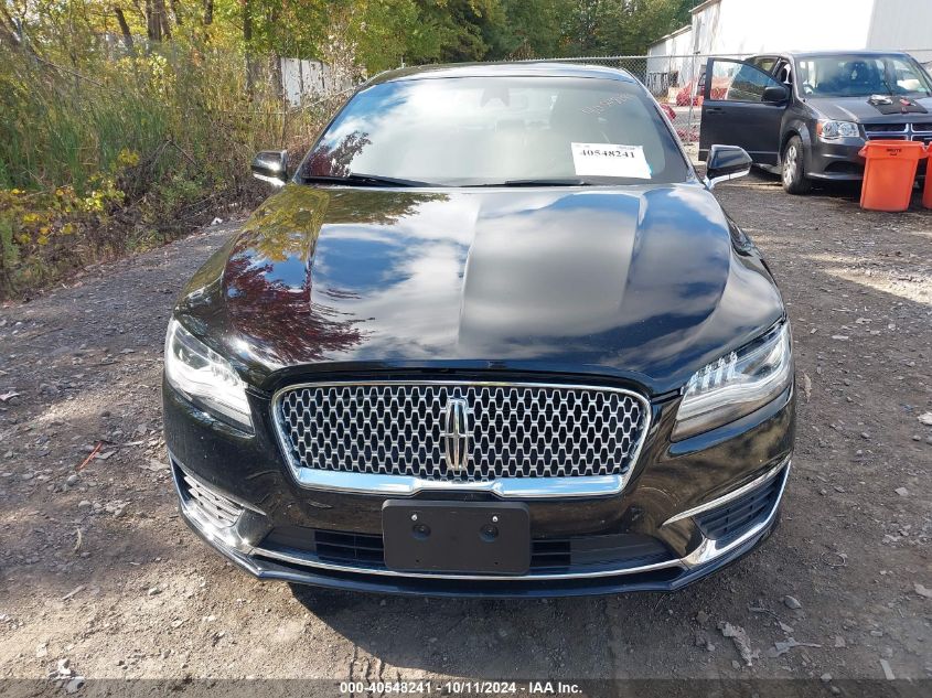 2017 Lincoln Mkz Reserve VIN: 3LN6L5F96HR653086 Lot: 40548241