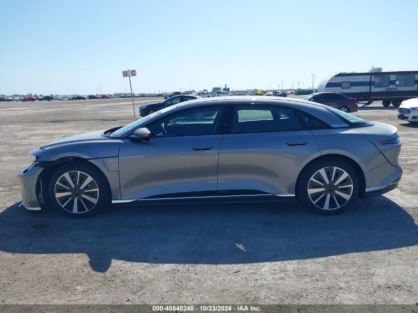 2023 Lucid Air Pure VIN: 50EA1PFA6PA006105 Lot: 40548245