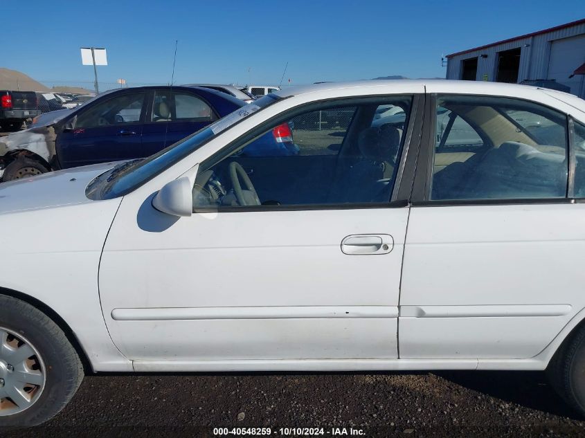 2001 Nissan Sentra Gxe VIN: 3N1CB51D41L518710 Lot: 40548259