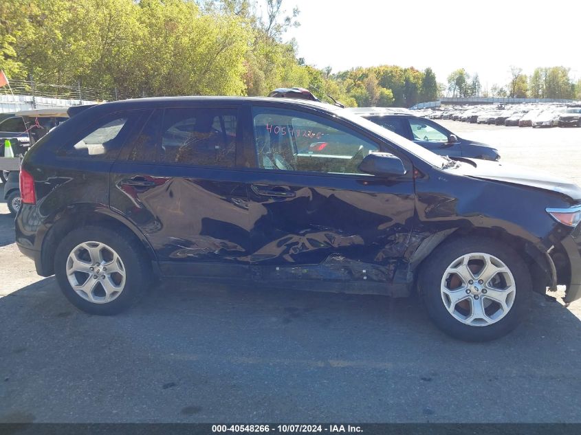 2014 Ford Edge Sel VIN: 2FMDK3JC7EBA16784 Lot: 40548266