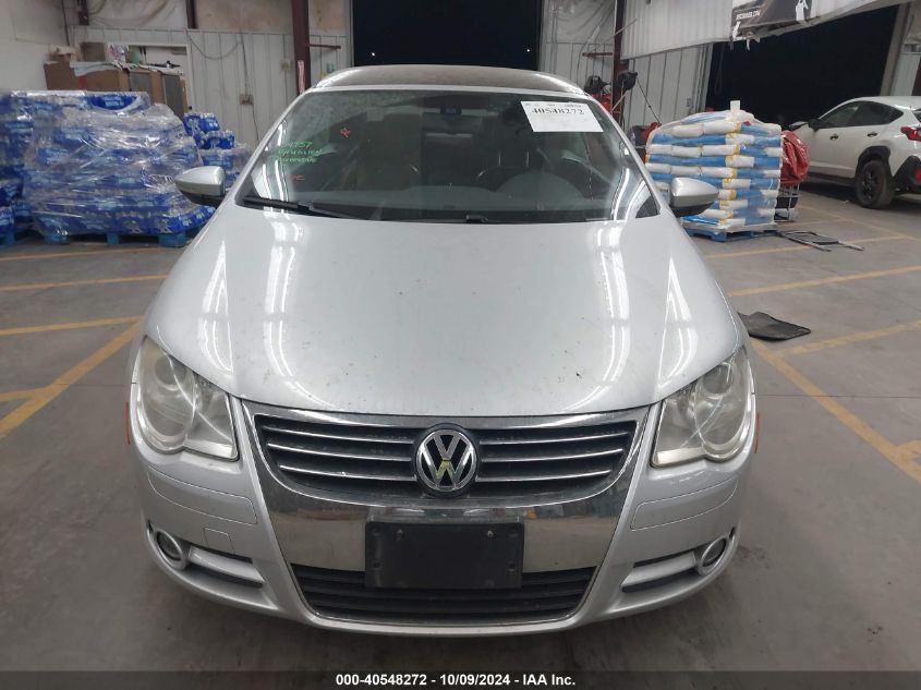 2011 Volkswagen Eos Lux VIN: WVWFW7AH5BV003536 Lot: 40548272