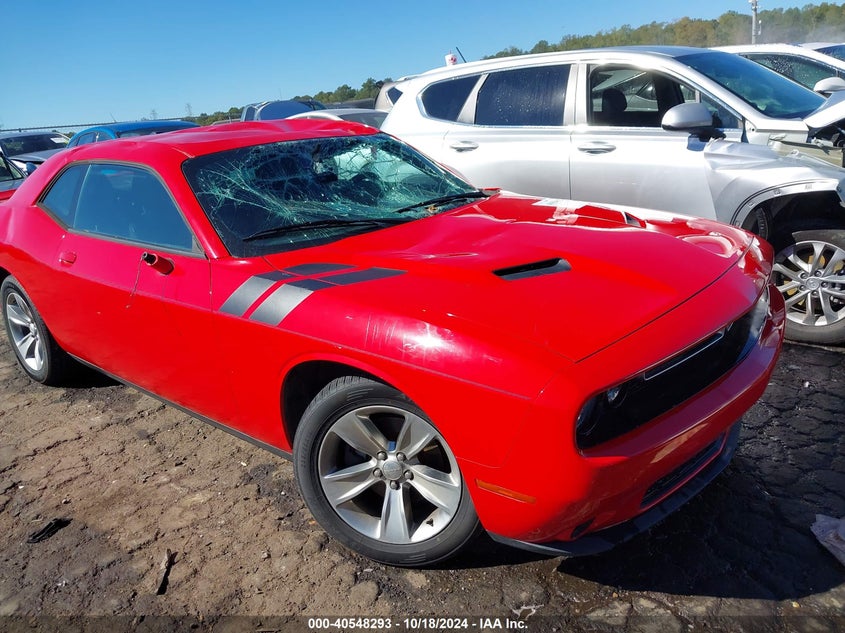 Vin: 2c3cdzag7jh327711, lot: 41037060, dodge challenger sxt 20181