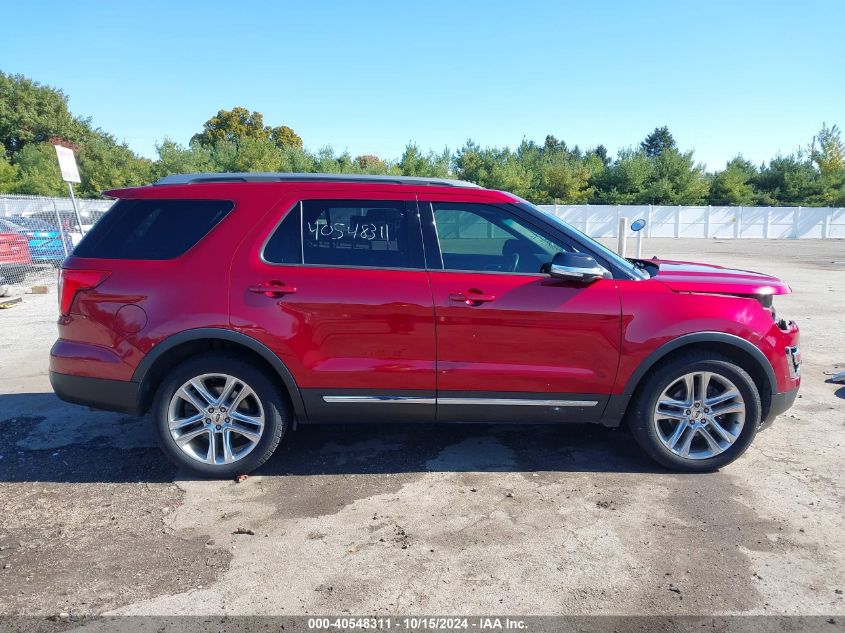 2016 Ford Explorer Xlt VIN: 1FM5K8D88GGA93765 Lot: 40548311