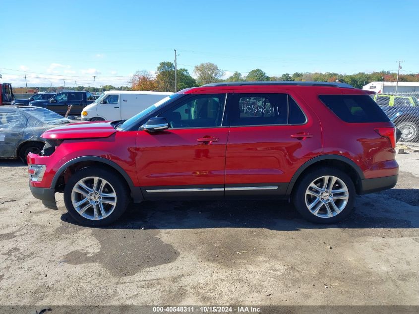 2016 Ford Explorer Xlt VIN: 1FM5K8D88GGA93765 Lot: 40548311