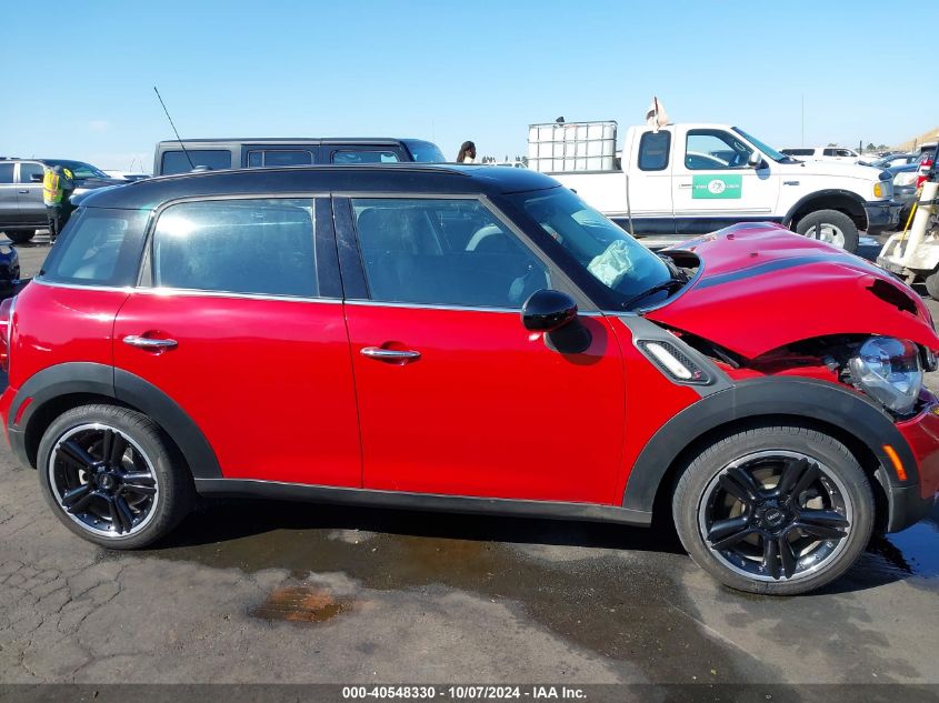 2016 Mini Countryman Cooper S VIN: WMWZC3C53GWT07707 Lot: 40548330