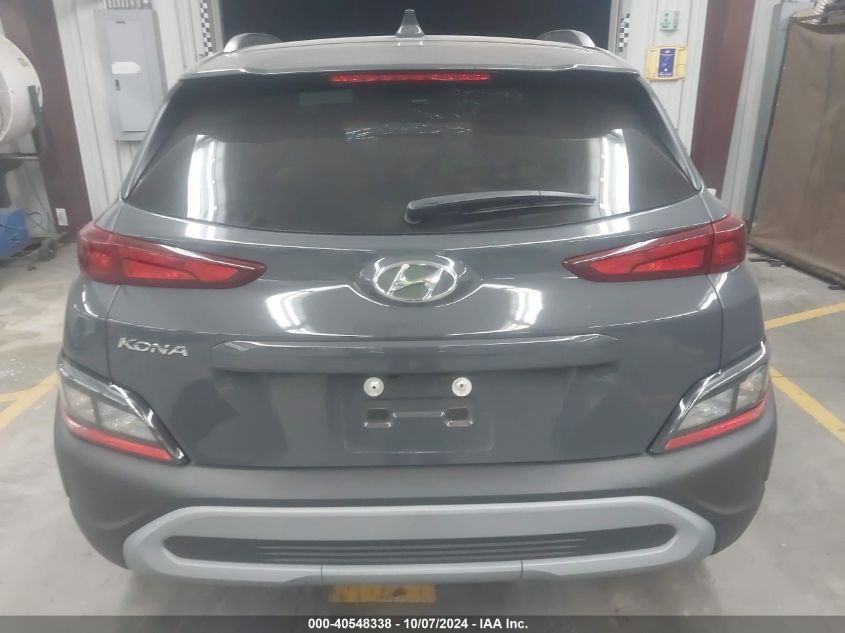 2023 Hyundai Kona Sel VIN: KM8K62AB0PU981822 Lot: 40548338