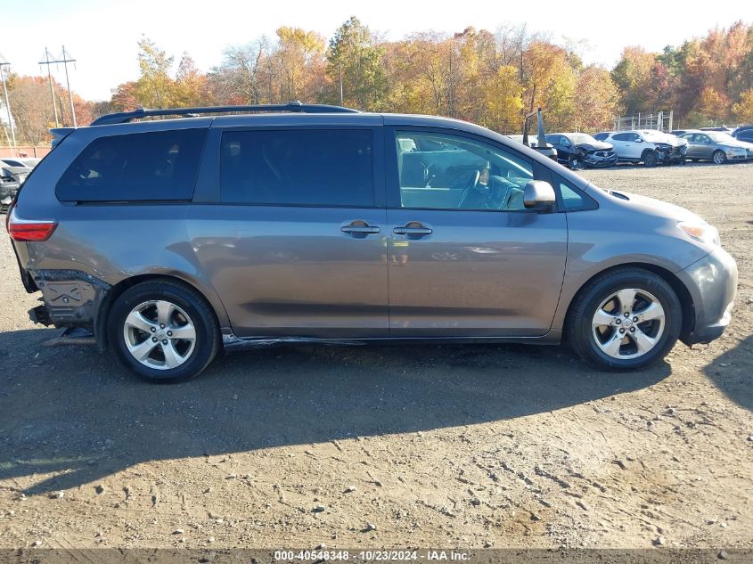 2015 Toyota Sienna Le 8 Passenger VIN: 5TDKK3DC2FS527486 Lot: 40548348