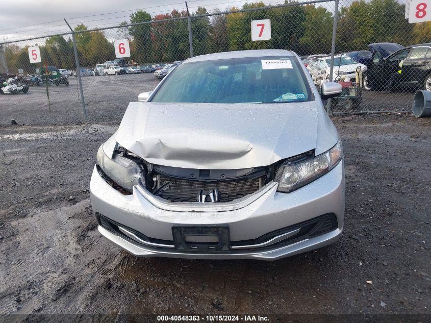 2014 Honda Civic Lx VIN: 2HGFB2F50EH534199 Lot: 40548363