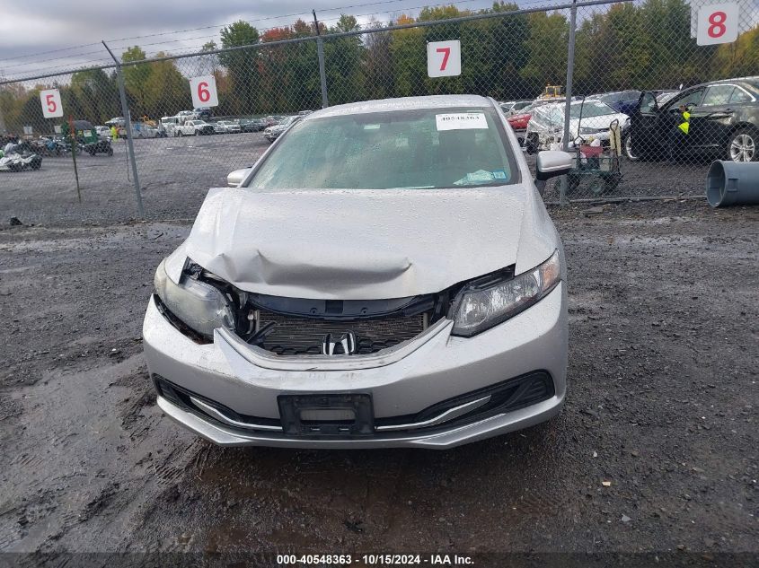 2014 Honda Civic Lx VIN: 2HGFB2F50EH534199 Lot: 40548363