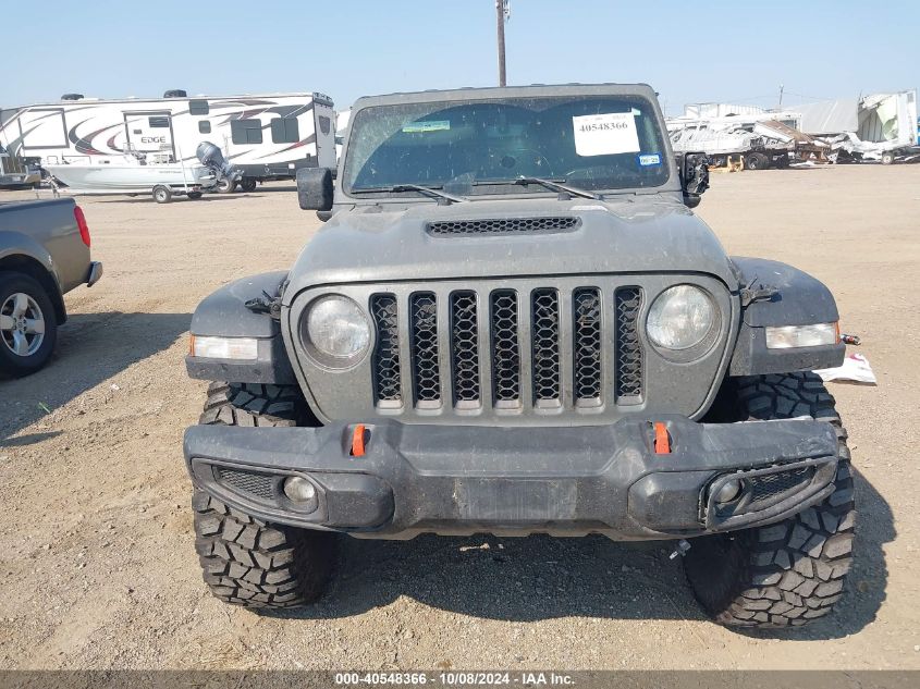 2022 Jeep Gladiator Mojave VIN: 1C6JJTEGXNL160537 Lot: 40548366