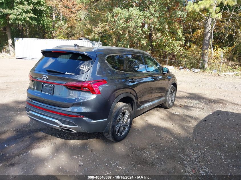 2021 Hyundai Santa Fe Sel VIN: 5NMS2DAJ7MH359157 Lot: 40548367