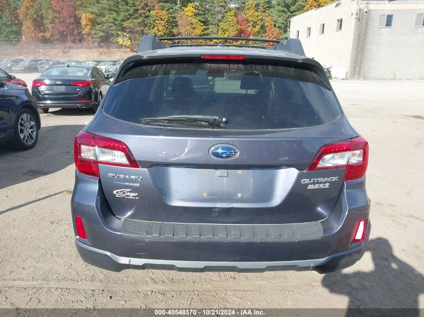 2015 Subaru Outback 2.5I Premium VIN: 4S4BSACC5F3350662 Lot: 40548370