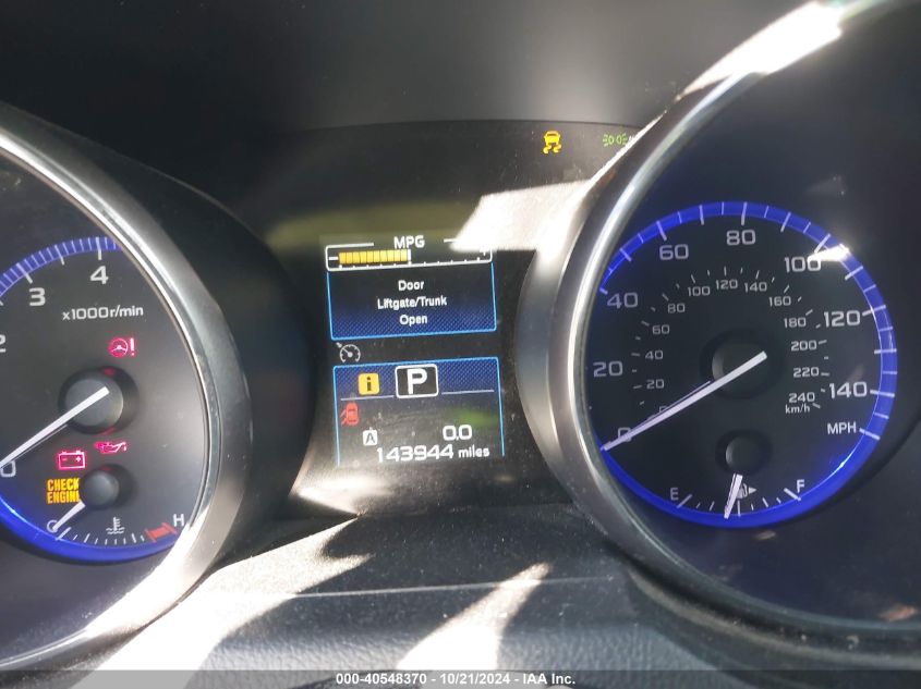 2015 Subaru Outback 2.5I Premium VIN: 4S4BSACC5F3350662 Lot: 40548370