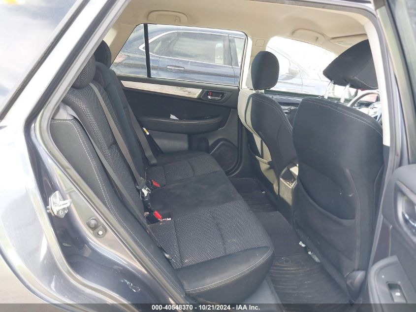 2015 Subaru Outback 2.5I Premium VIN: 4S4BSACC5F3350662 Lot: 40548370