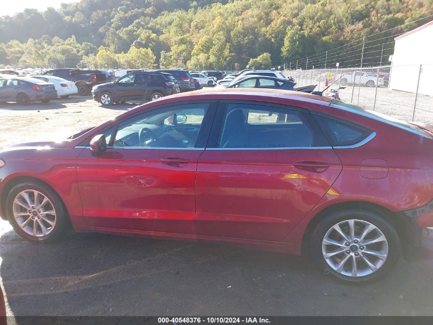 2017 FORD FUSION SE - 3FA6P0H72HR410209