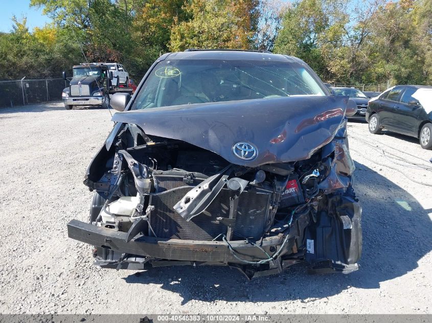 5TDKK3DC7CS264942 2012 Toyota Sienna Le V6 8 Passenger