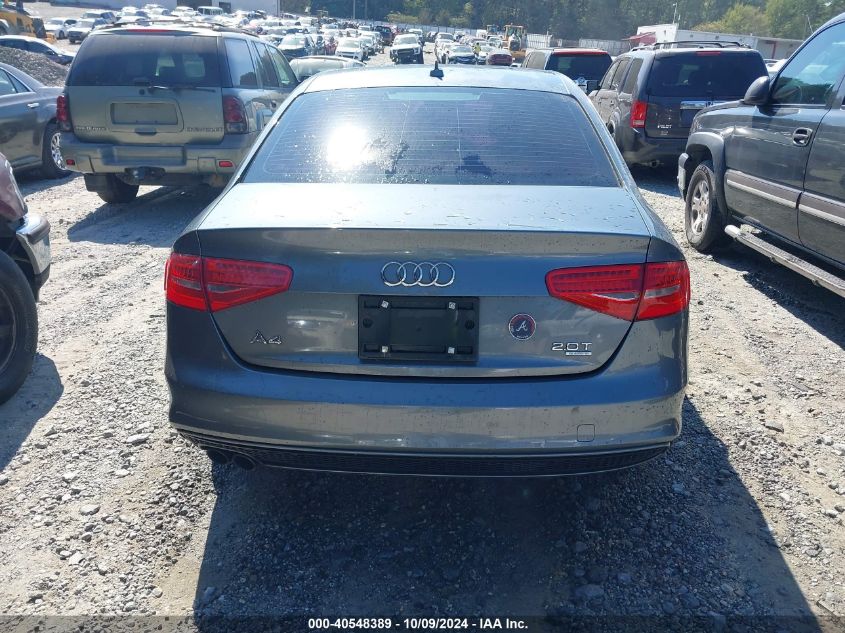 2015 AUDI A4 2.0T PREMIUM - WAUFFAFL8FN003463