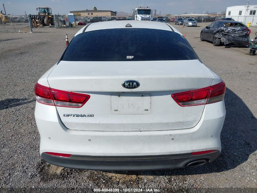 5XXGT4L34GG031859 2016 Kia Optima Lx