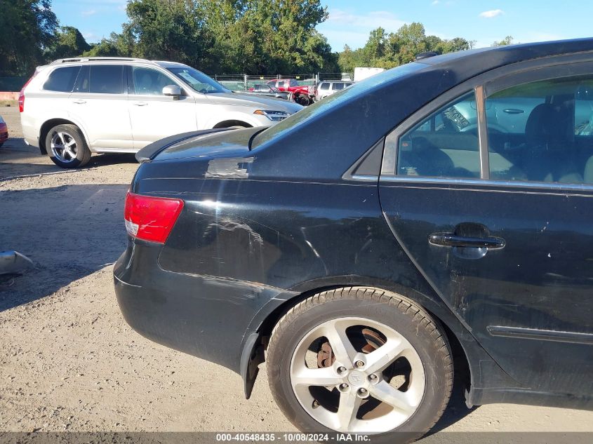 5NPEU46C58H343257 2008 Hyundai Sonata Limited/Se