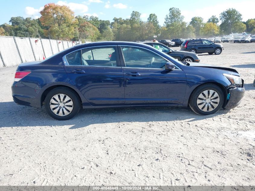 1HGCP2F31CA117219 2012 Honda Accord Lx