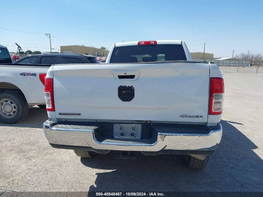 2022 Ram 2500 Big Horn/Lone Star VIN: 3C6UR5DL9NG248234 Lot: 40548467