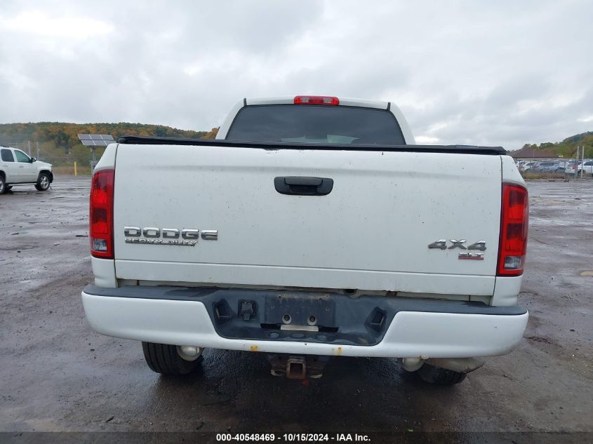2003 Dodge Ram 2500 Slt/Laramie/St VIN: 3D7KU28CX3G844902 Lot: 40548469