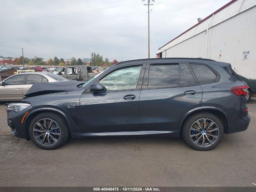 2022 BMW X5 Phev xDrive45E VIN: 5UXTA6C00N9J93020 Lot: 40548475