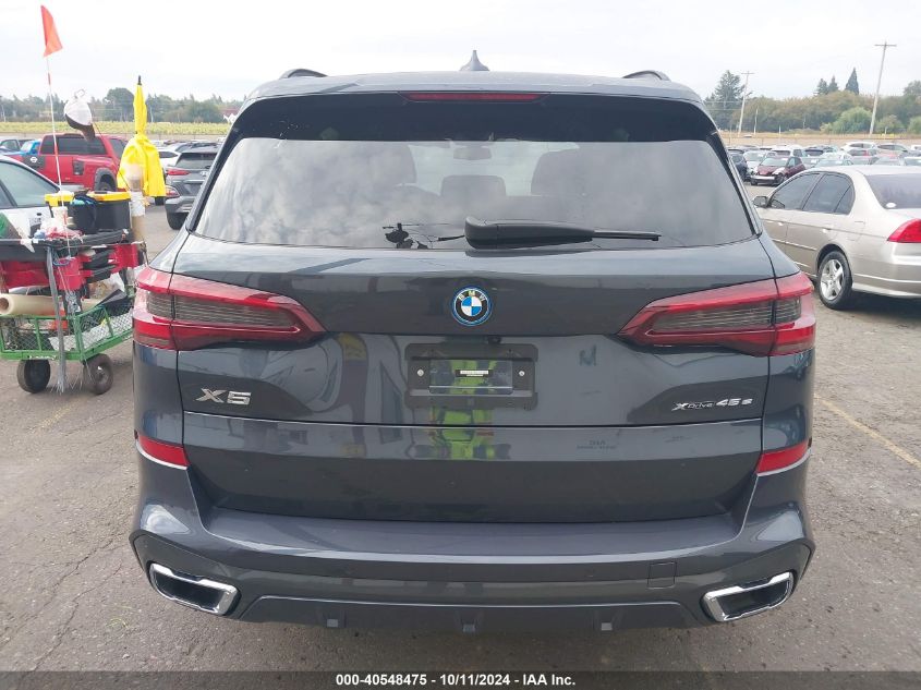 2022 BMW X5 Phev xDrive45E VIN: 5UXTA6C00N9J93020 Lot: 40548475