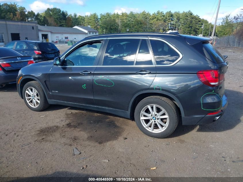 2015 BMW X5 xDrive35I VIN: 5UXKR0C59F0P10897 Lot: 40548509