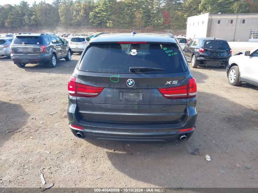 2015 BMW X5 xDrive35I VIN: 5UXKR0C59F0P10897 Lot: 40548509