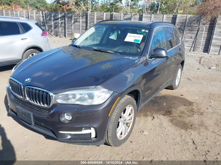 2015 BMW X5 xDrive35I VIN: 5UXKR0C59F0P10897 Lot: 40548509