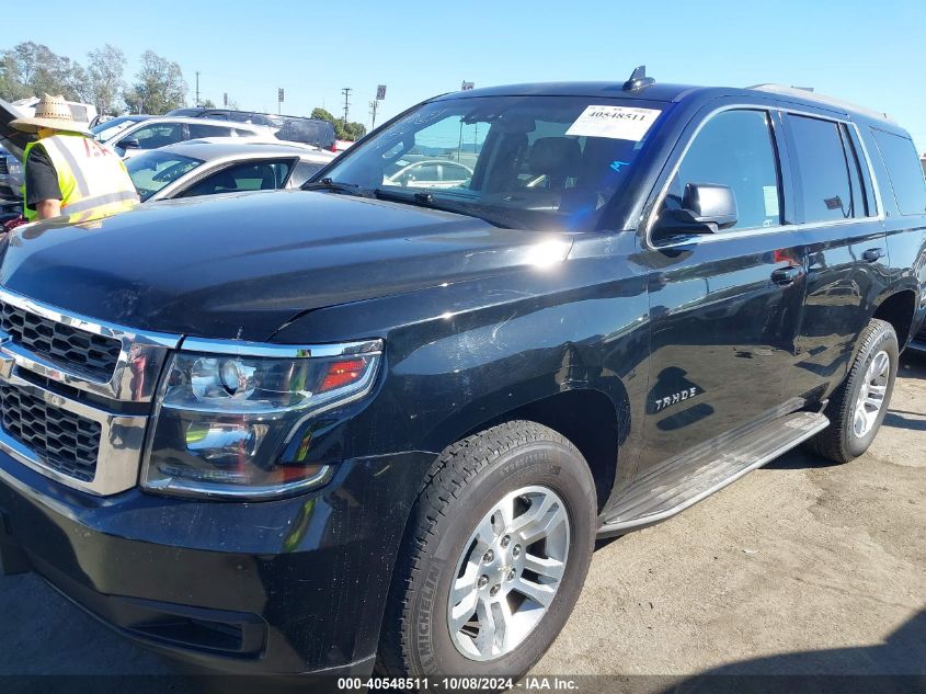 2019 Chevrolet Tahoe Lt VIN: 1GNSCBKC7KR137879 Lot: 40548511