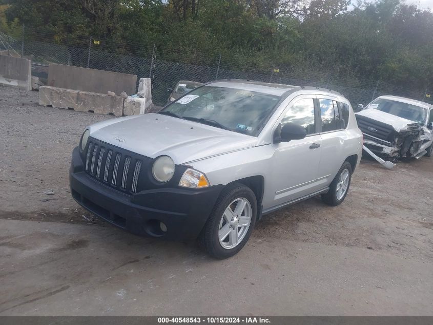 2008 Jeep Compass Sport VIN: 1J8FF47W18D778394 Lot: 40548543