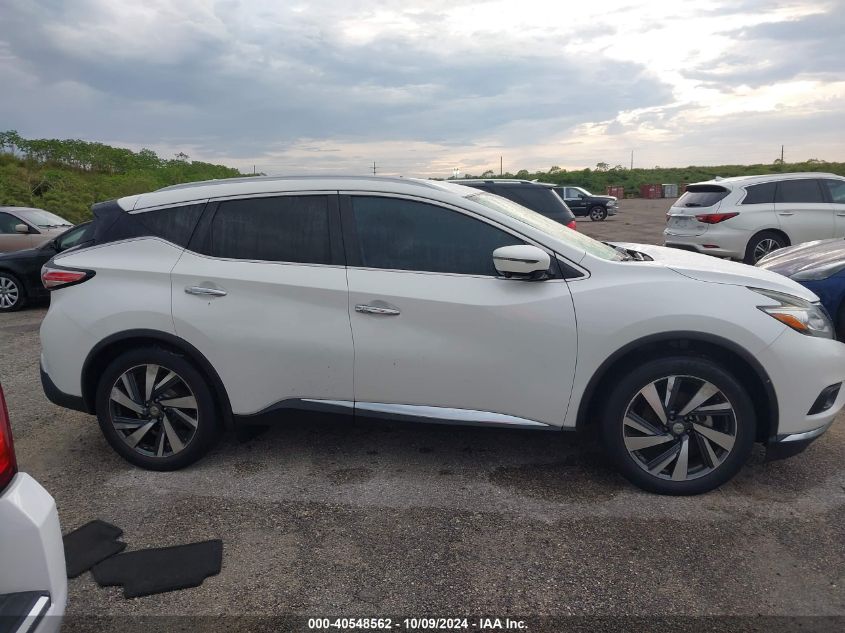 VIN 5N1AZ2MH1GN102552 2016 Nissan Murano, Platinum/... no.13