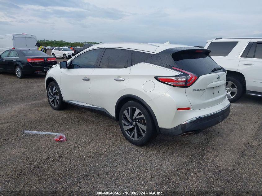 VIN 5N1AZ2MH1GN102552 2016 Nissan Murano, Platinum/... no.3