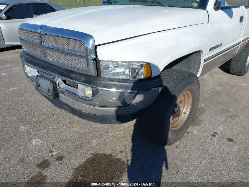 1996 Dodge Ram 1500 VIN: 1B7HF16Z9TS621100 Lot: 40548570