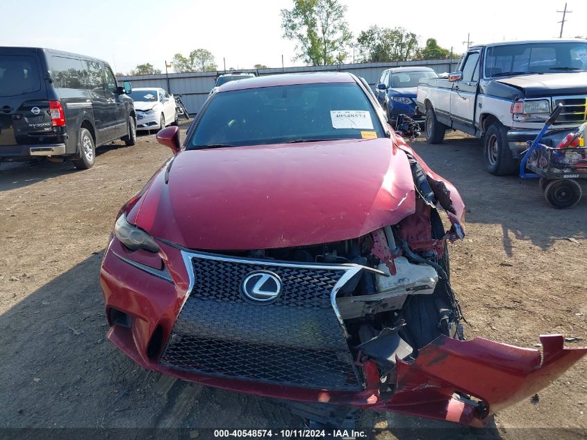 2014 Lexus Is 250 VIN: JTHCF1D20E5010307 Lot: 40548574