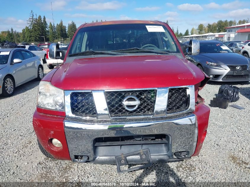 2004 Nissan Titan Se VIN: 1N6AA07B34N526606 Lot: 40548575